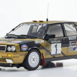 Lancia Delta HF 4WD Esso #1 1/18 Oro/Nero Rally  Piancavallo 1987 - KYO8960D