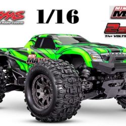 Mini Maxx verde Monster Truck Brushless BL-2s RTR 1/16 - TXX107154-1GR