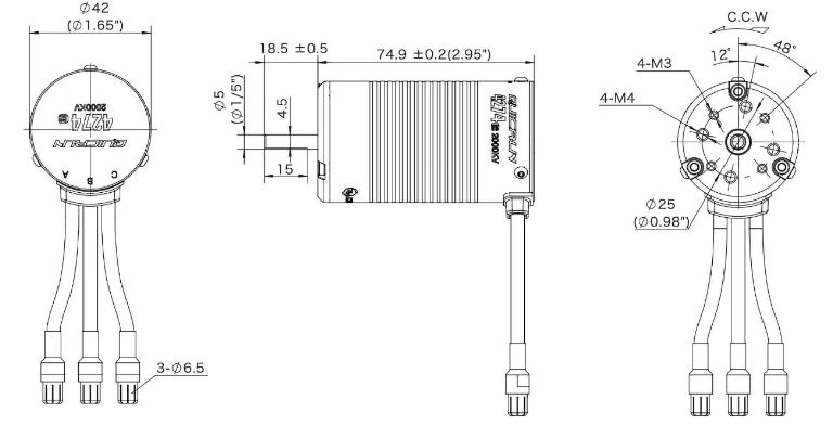 Regolatore QUICRUN WP 8BL150 G2 1/8 Brushless Waterproof 3-6S - GPED30109003 - immagine 10