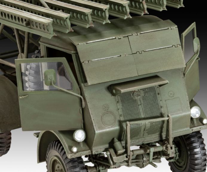 Camion lancirazzi sovietico WWII W.O.T. 8 BM-13-16 Katyusha/Cargo 1/35 - REV3338 - immagine 5