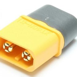 Connettori XT60H maschio 10pz con cappuccio grigio - PCH18601