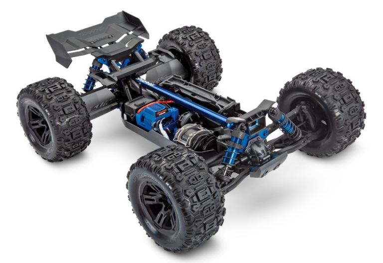 Traxxas Sledge rosso Truggy 1/8 Belted Brushless VXL-6s - TXX95096-4RED - immagine 5