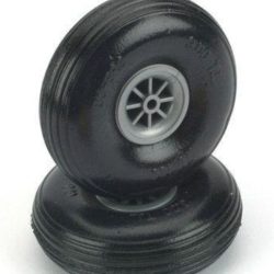 Ruote leggere in gomma 51mm 2pz Dubro - PCH10006