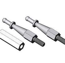 SUPPORTI CAPOTTINA ERGAL  E325 - THUPV0816