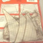 Serie vele in stoffa per Santa Maria scala 1/50 articolo 775 - M34206