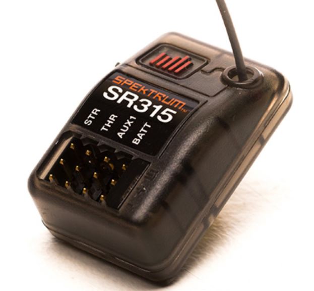 Ricevente CAR SR315 DSMR 3 CH 2,4Ghz DSM2 DSMR - HORSPMSR315