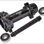 Promoto MX Losi mozzo ruota posteriore in alluminio - PROMMX007BK