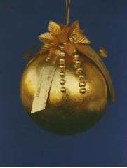 SFERA ORO IN CILIND. DIAM.13CM - YMO403720200