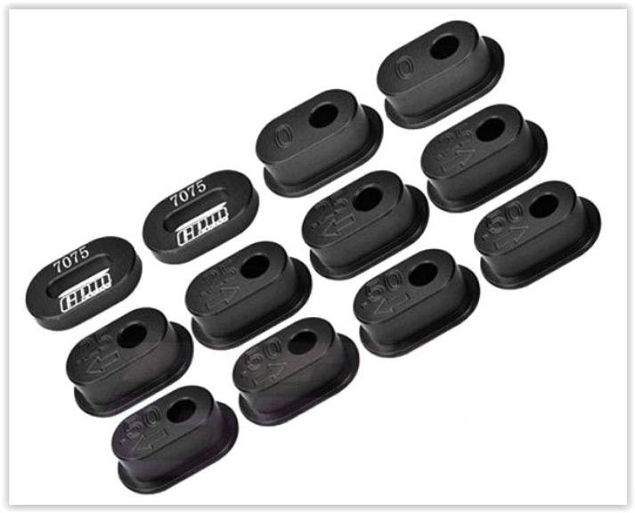 Promoto MX Losi set inserti in allumiio per tendere la catena - PROMMX010BK