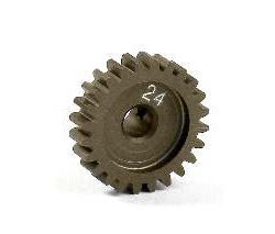 PIGNONE SOTTILE  MODULO 48 24T IN ALLUMINIO TRATTATO - HUD305924