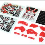 Carenatura rossa Promoto-MX con decals - HORLOS260000