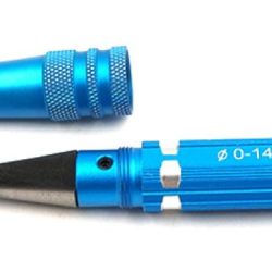 Svasatore fori carrozzeria blu in metallo da 0 a 14mm - GPEDYT-0178BU