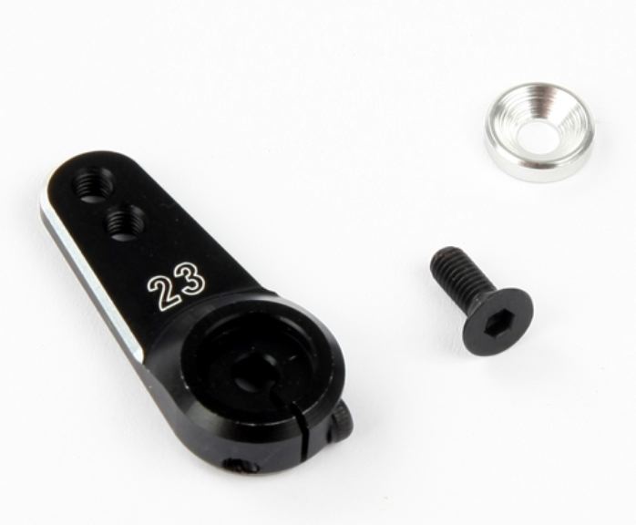 SQUADRETTA SERVO NERA 23T LIGHT IN ERGAL SANWA JR KO MPX - RBT-R17023