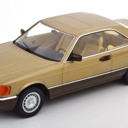 MERCEDES 500 SEC C126  gold 1987 1/18 - MODKKDC180335