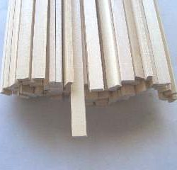 LISTELLI TIGLIO mm  3x7  100pz - M82616