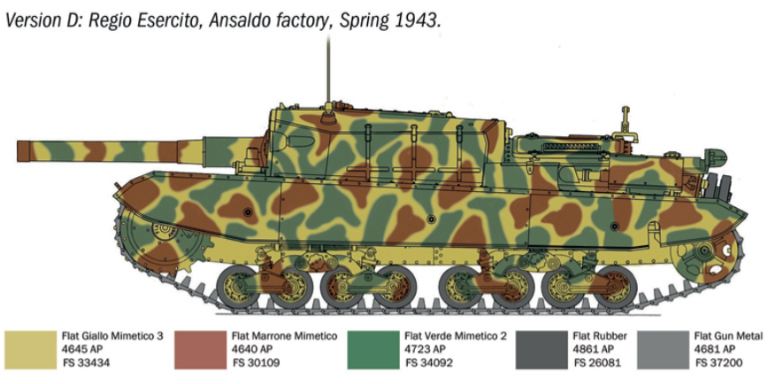 Semovente M43 Da 105/25 Bassotto 1/35 - ITA6751 - immagine 6