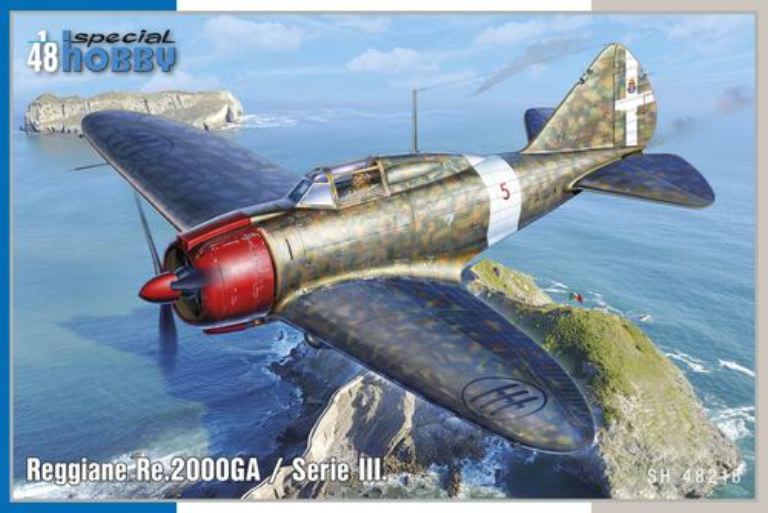 Reggiane Re 2000GA terza serie 1/48 WWII Fighter - NOC-MPSH48205