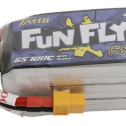 LiPo Funfly 22,2v 1550mAh 100C 6S1P Tattu - GENTAFF15506S
