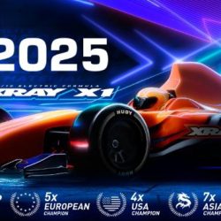 Xray X1 2025 Formula 1 1/10 da competizione in kit - HUD370709