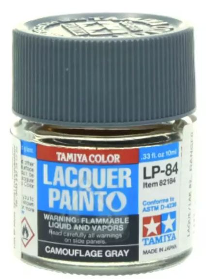 LP-84 grigio camouflage gray 6pz colore a smalto Lacquer LP84 - TAM82184