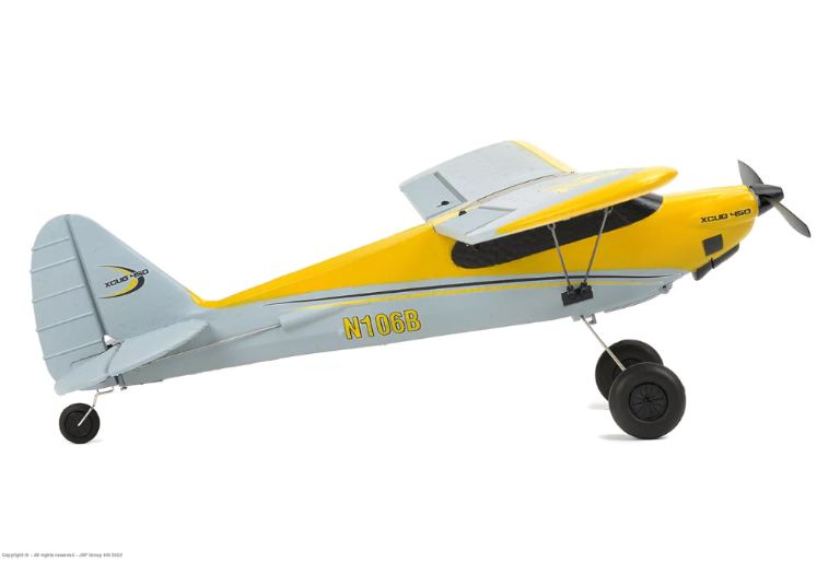 Mini Cub giallo 450mm completo di tutto EZ-Wings con 2 LiPo - SU-EZ-021 - immagine 6