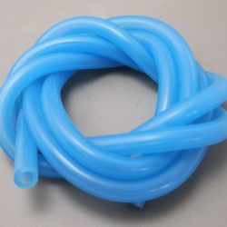 Tubo in silicone 4x7mm 1mt colori blu o bianco o trasparente - TFL213B25