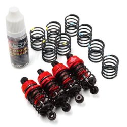 4 ammortizzatori rossi 50/52mm Qutus regolazione rapida Mini Chassis - GPEDDBB-2050R