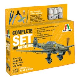 Junker JU 87B Stuka 1/72 Starter kit completo per principianti - ITA72010