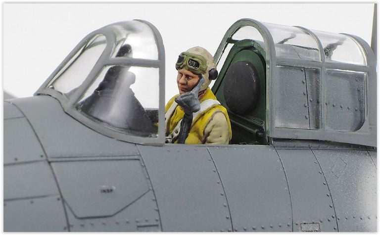 Grumman FM-1 Wildcat Martlet 1/48 FM1 - TAM61126 - immagine 6