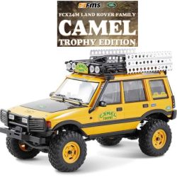 Land rover Discovery Camel FCX24M 1/24 con cambio a due marce e led - BEEFMS12483YL