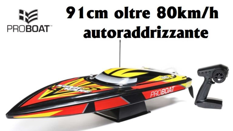 Sonicwake V2 36 rosso nero e giallo autoraddrizzante - HORPRB0803221