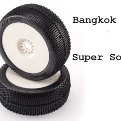 Gomme + cerchi Bangkok v2 Super Soft 2pz buggy 1/8 incollate - HTR001-0113