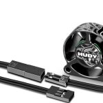 Ventola da 30mm in alluminio fissaggio laterale con 2 fori - HUD293101