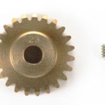 Pignone 23T foro 3,17mm modulo 0.6 TT02 1/10 in alluminio indurito - TAM54363