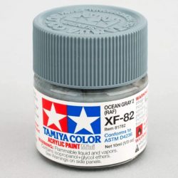 Colore acrilico XF-82 Ocean Gray 2raf 6pz da 10ml opaco XF82 - TAM81782