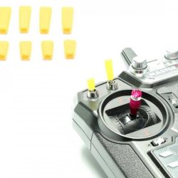 Gommini gialli copri interruttori per radiocomandi 10pz - PCH15240