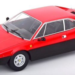 Ferrari 208 GT4 rossa e nera 1/18 1975 - MODKKDC181204
