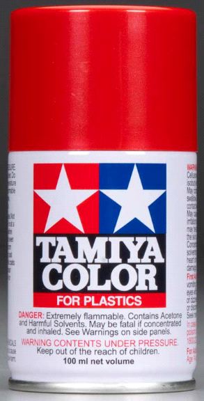 Spray per plastica Rosso mica brillante Bright Mica Red Ferrari F60 - TAMTS85