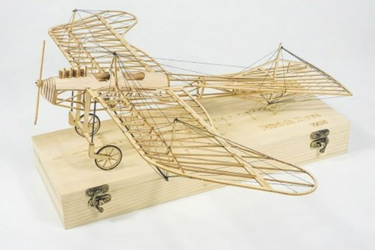 Aereo Etrich Taube 460mm balsa kit tagliato al laser - PCH15901 - immagine 3