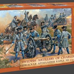 Artiglieria svedese di Carlo XII 1/72 XVII-XVIII AD - ITAZS8066