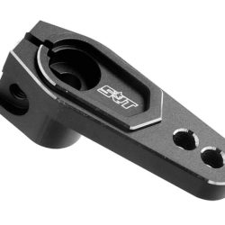 Squadretta media nera in metallo 25T fori a 16 e 20mm - RBT-TR-X6