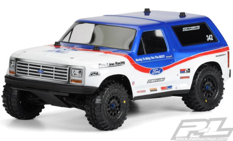 Carrozzeria Ford Bronco 1981 Short Course 1/10 traspaterente - PRO3423-00