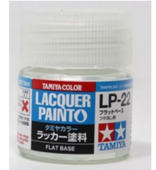 LP-22 FLAT BASE 1pz bottiglietta colore a smalto - TAM82122-1PZ