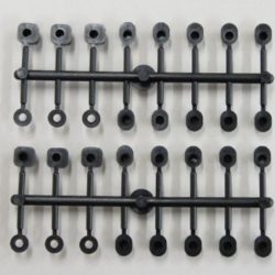 Plastiche boccole eccentriche MBX7R MBX8 per supporto perni bracci E2114 - MUGE2108