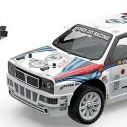Lancia Delta brushless 4wd 1/14 con gyro e telaio metallo MJX Hyper Go - RADHY14302