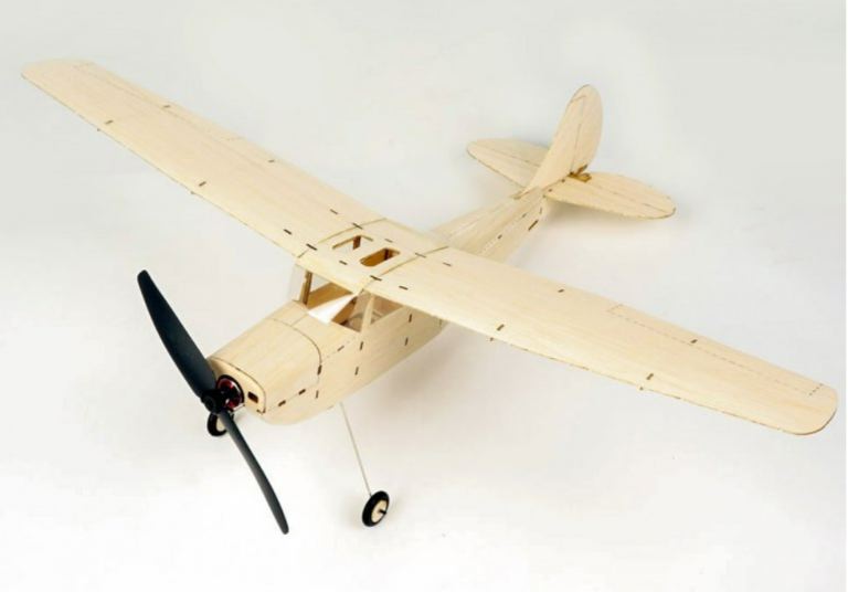Micro Cessna L-19 445mm L19 balsa kit tagliato al laser - PCHC3738