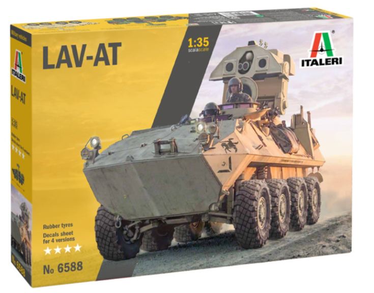 LAV-AT 25 1/35 veicolo corazzato ad 8 ruote motrici marines USA LAV25 - ITA6588