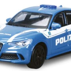 18-21096 Alfa Romeo Stelvio Polizia 1/24 - BUR01458