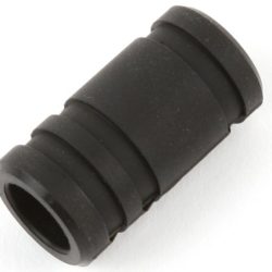 SILICONE COLLETTORE MARMITTA NERO PER AUTO IN SCALA 1/10 - RBT-R16008