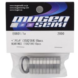 E0601/1a Cuscinetti 15x21x4mm 10pz originali Mugen - MUGE0601-1